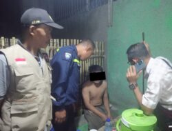 Warga dan Bhabinkamtibmas Renteng Amankan Terduga Pelaku Pencurian di Lingkungan Wakul Lombok Tengah .